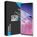 SupCares TPU Unbreakable Membrane Screen Protector For Samsung Galaxy S10 (6.1 Inch) With Easy Self Installation Kit | Transparent