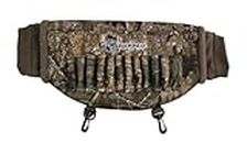 Cupped Waterfowl Deluxe Hunting Camo Hand Warmer, Fleece Lined Hand Warming Pocket with Exterior Shell Holders, Realtree Timber Camo