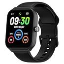 Faweio Smart Watches for Men Women, Alexa Built in & Bluetooth Call(Answer/Make), 1.95" Touch Screen Fitness Tracker with Heart Rate SpO2 Sleep Monitor Smartwatch for iPhone Android IP68 Waterproof