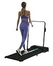 REACH Walkez Walking Pad 2 Hp Peak Dc Motorised Treadmill|Under Desk Foldable Treadmill|Home Workout|Max Speed 8 Km/Hr|Max User Weight 110 Kg|Remote Control|Led Display, Multicolor