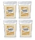 Meishi Panko Bread Crumbs Grade A (1kg) | Pack of 4 | Bigger slivers | Absorbs Less Oil