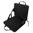 CALANDIS® Portable Outdoor Folding Seat Chair for Camping Picnic Travel Sports Black
