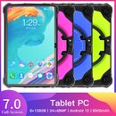 7" Inch WIFI Tablet Android Octe Core Kids Tablet PC 8+128GB GPS FM Dual Camera