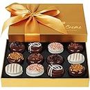 Hazel & Creme Chocolate Cookies Gift Basket - Gourmet Cookies - Food Gift Box for Men and Women - Birthday, Thank You, Corporate, Father's Day Gift