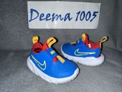 Toddler Nike Flex Runner 2 Shoes ‘Photo Blue/Atomic Green’ DJ6039 402 - Size 5C