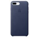 Funda de cuero genuina/oficial Apple iPhone 7 Plus/8 Plus - azul medianoche