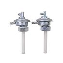 GOOFIT Fuel Pump Valve Petcock w/Filter Low-Tension Switch for GY6 50cc 60cc 80cc 125cc 150cc 139QMB 157QMJ ATV Go Kart Moped Scooter Pack of 2