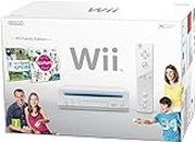 Wii Console (White) with Wii Party