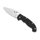 Spyderco Manix 2 XL Folding Knife (Satin Blade, Black Handle) - [Site discount] C95GP2