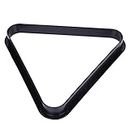 JBB Pool and Snooker Table Plastic Frame Triangle in Black Color