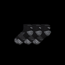 Women's Running Quarter Sock 3-Pack - Black Bee - Medium - Bombas