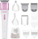 Hair Trimmer for Women, Waterproof Bikini Trimmer, Rechargeable Pubic Clippers