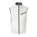 MYADDICTION Cooling Clothing Men Women Fan Cold Vest Comfortable for Outdoor White M Clothing, Shoes & Accessories | Mens Clothing | Coats & Jackets