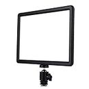 SAZ DEKOR Led-152 Video Light Photo On-Camera Hot Shoe Mount for Compatible with Canon Compatible with Nikon Compatible with S-Ony DSLR Cameras