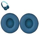 Solo 3 almohadillas de repuesto para los oídos, almohadillas de repuesto compatibles con auriculares inalámbricos Solo 3 Solo 2, color azul