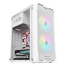 CHIST High Performance Desktop Computer (Core_i7_2600 Processor, 3.40 Ghz,Intel,8 GB RAM, 512GB SSD, Windows 10, 2 GB Graphics Card, WiFi) for Gaming & Video Editing (White)