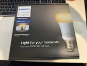 Philips Hue Wi-Fi Starter Kit w/Bridge E27 LED Light Bulb White Ambiance
