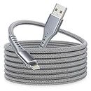 iPhone Charger Cable 3M, Yosou MFi Certified USB A to Lightning Cable Nylon Braided Long iPhone Charging Cable Fast Charging Cord for iPhone 14 13 12 11 Pro Max XR XS 10 8 7 Plus 6s 6 SE, iPad