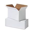 Box Brother 3 Ply White Corrugated Packing box Size: 9.5x6x3.5 Length 9.5 inch Width 6 inch Height 3.5 inch Shipping box Courier Box (Pack of 50)