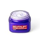 L’Oréal Paris Revitalift Filler Replumping Anti-Ageing Night Cream, Smooth Wrinkles, Moisturise, and Replumps Skin with Micro and Micro-Epidermic Hyaluronic Acid, 50ml