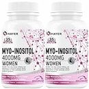 HAYER PCOS Supplements For Women With Myo-Inositol, D-Chiro-Inositol & Shatavari Powder, PCOD Ayurvedic Medicine Helps To Regular Cycle, Weight Loss, Good Health Supplement-120 Tablet (Pack 1)