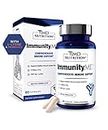 1MD Nutrition ImmunityMD - Immune Health Probiotic | Potent, Doctor-Selected Probiotic Strains with Prebiotic - Promote Overall Immune System Strength, Reduce Everyday Stress | 60 Capsules