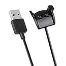 Emilydeals Compatible with Garmin Vivosmart HR Plus Charger, Charging Cable for Garmin Vivosmart HR/Vivosmart HR+ (Black)