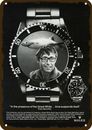 1975 JAWS Author PETER BENCHLEY & ROLEX Vntge-Look DECORATIVE REPLICA METAL SIGN