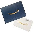 Amazon.co.uk Gift Card for Custom Amount in a Navy and Gold Mini Envelope