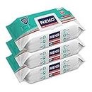 NEKO Multi-Purpose Germ Protection Wipes | Disinfectant Wipes | Wet Wipes for Cleaning | Safe on Skin | Cleans all appliances | Enriched with Aloe vera | 33% Extra Large 80 Wipes Lid pack | Pack of 3
