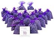 Pura Aide Lavender Sachets Pre-Filled for Refreshing Drawers Closets Dressers Shoe Boxes Wedding Toss Home Fragrance Fresh Scents (Pack of 22)