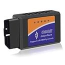 obd2 Bluetooth Adapter, OBD2 Diagnosegerät Bluetooth 5.0, obd2 car Scanner, OBDII Bluetooth Scanner Code Reader Reset for Android Windows, Auto Car Diagnostic Scan Tool for Auto Scan Repair Tools