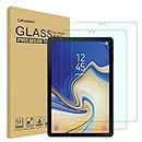 Orzero (2 Pack) For Samsung Galaxy Tab S4 2018 T835, T830 Tempered Glass Screen Protector, 9 Hardness HD Anti-Scratch Full-Coverage (2.5D Arc Edges) (Lifetime Replacement)
