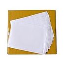 100 PCS 7"x10" Packing List Envelopes - Clear Self-Adhesive Shipping/Mailing Envelope Pouch Enclosed for Packing Slip Invoice Label