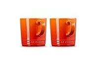 Le Creuset LC Mug Set of 2 -Flame