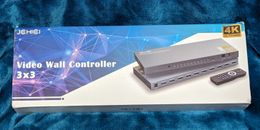 JCHICI Video Wall Controller 3x3 TV Processor 4k Ultra 10 SPLICING MODES NIB