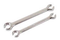 Heavy Duty Cr-V Flare Nut Brake Pipe Spanner Wrench Metric & SAE Individual