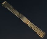 ORIGINAL Elektronica gold Steel watch bracelet USSR 18mm lugs Length 181 mm