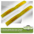 Retro Yellow Protective Reflective Door Guard for Chevrolet. Edge Chip Covers