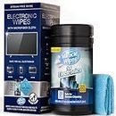 MiracleWipes for Electronics Cleaning - Screen Wipes Designed for TV, Phones, Monitors and More - (30 Count)
