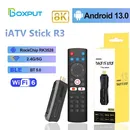 Android 13 8K Fire TV Stick iATV R3 RockChip RK3528 Portable TV Box 2.4G/5G WiFi6 BT5.0 Voice