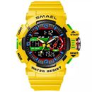 SMAEL Men's Sport Watch Electronic Digital Wristwatch Large Dial Gift Watches