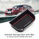Armrest Box Storage for Nissan Navara NP300 D23 2015-2018 Organizer Accessories