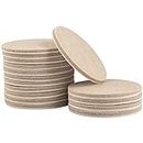 SoftTouch 3" Round Heavy-Duty Felt Furniture Pads - Protect Surfaces from Scratches & Damage, Beige (16 Pack)