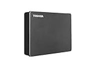 TOSHIBA Canvio Gaming 4TB Portable External HDD - USB3.0 for Windows and Mac, Compatible with Playstation, Xbox, PC and Mac. 2 Years Warranty. External Hard Drive - Black.