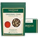 VAHDAM, India's Original Masala Chai Tea Loose Leaf 200g (100 Cups) Blend Of Black Tea | Cinnamon, Cardamom, Cloves & Black Pepper | Ancient Indian House Recipe Of Spiced Masala Tea