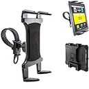 ChargerCity Strap-Lock Tablet Mount for Bicycle Treadmill Exercise Bike Boat Helm Handlebar w/ Universal Tablet Holder for Apple iPad Mini Air PRO /Ipad Samsung Galaxy Tab (7-12inch Tablets)