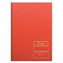Collins Ltd 060602 69 Series Cathedral A4 Analysis Book, 14 Cash Columns, 96 Pages, Red