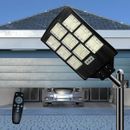 1000W Solar Street Lights Outdoor Dusk to Dawn Road Lamp Solar Light +Pole IP67