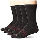 Columbia Men's Wool Sock-4 Pack, Black, One size